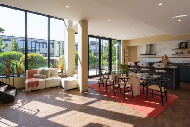 homes with terraces