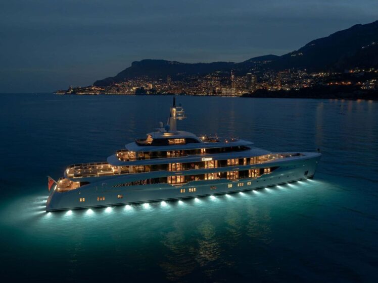 energy superyacht