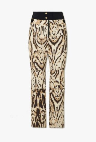 Bogner Maren rubber-trimmed printed ski pants