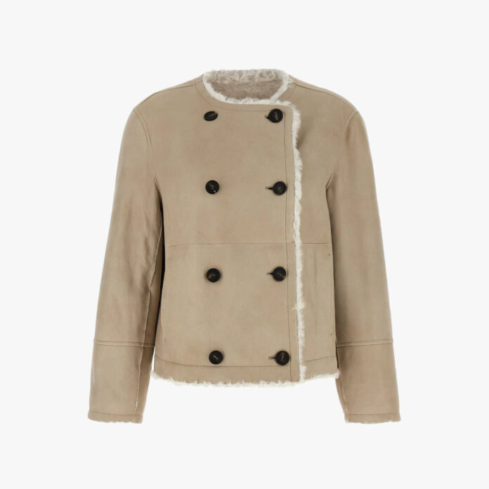 Brunello Cucinelli reversible shearling jacket