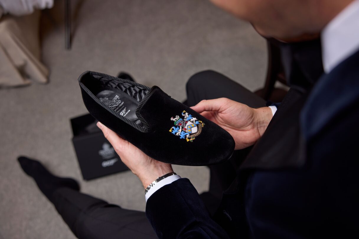 Crockett & Jones James Bond slipper