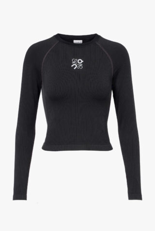 Loewe x On ribbed-knit jersey top