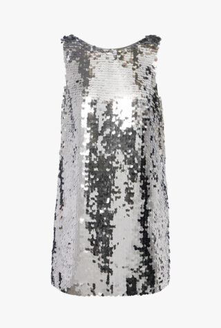 Dolce&Gabbana Sequined open-back minidress