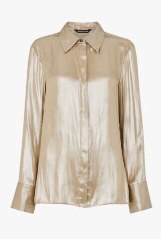 whistles partywear Lucie Metallic Shirt