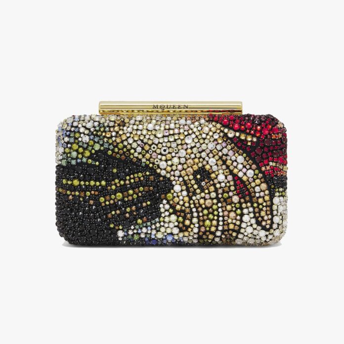 alexander mcqueen clutch bag