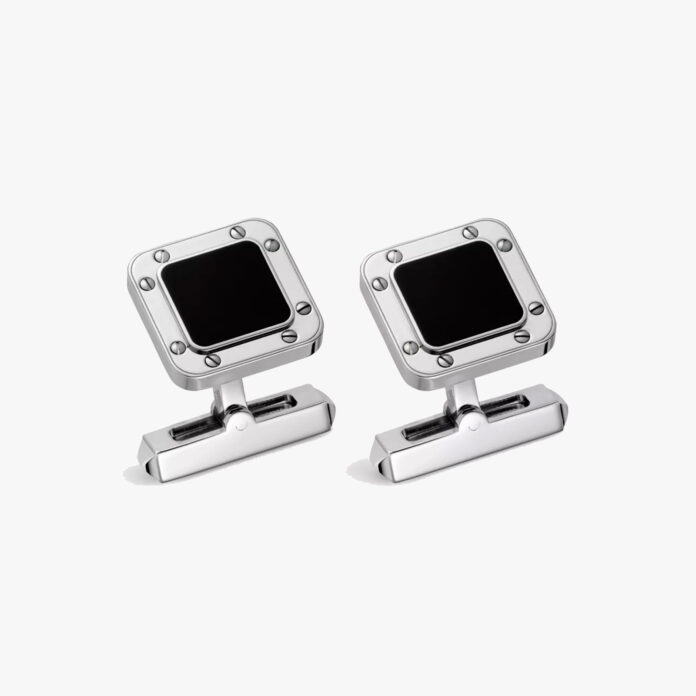 santos de cartier cufflinks