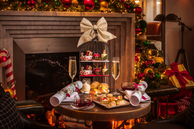Lanes of London festive afternoon tea