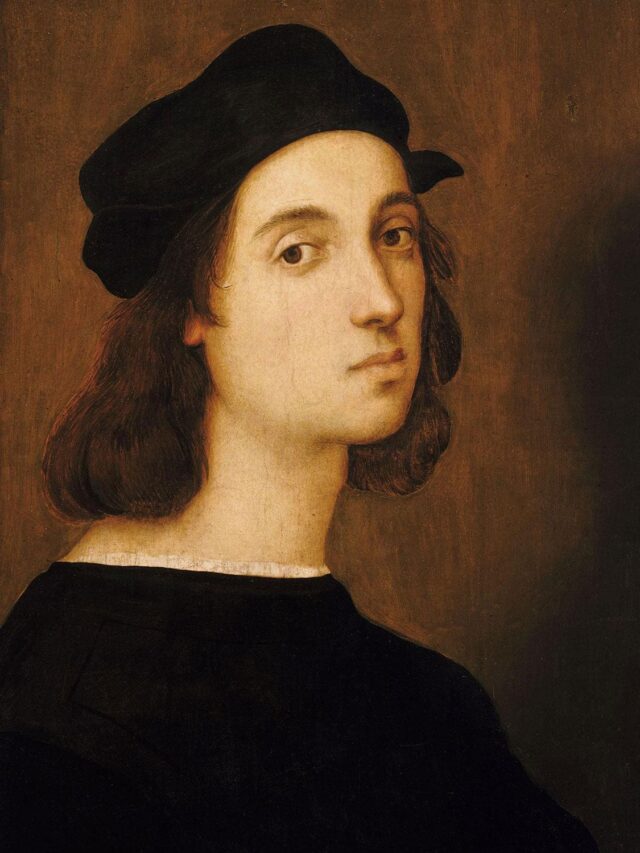 A self-portrait by Raphael aged around 23