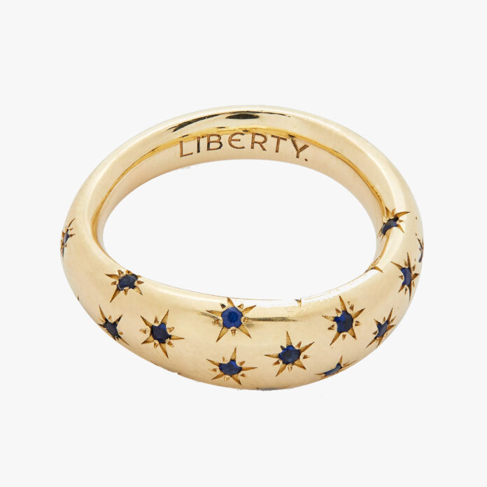 Liberty Ianthe Star Blue Sapphire Ring