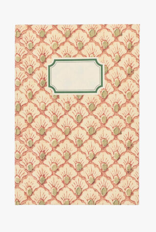 Rebecca Udall floral fan notebook