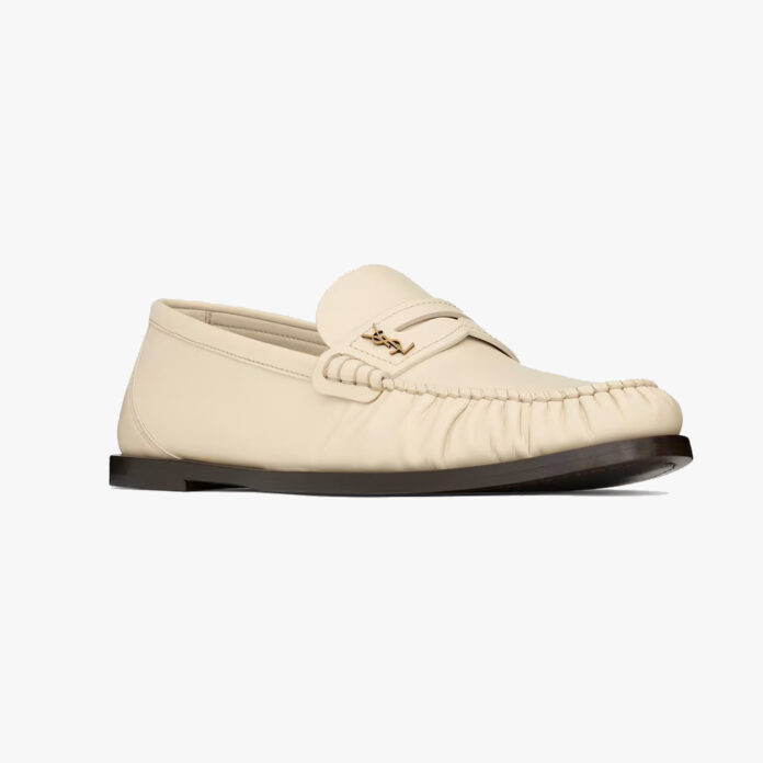 Saint Laurent Leather Laurent Loafers