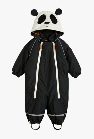 mini rodini panda suit