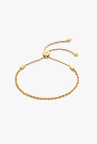 Monica Vinader Corda 18ct vermeil bracelet