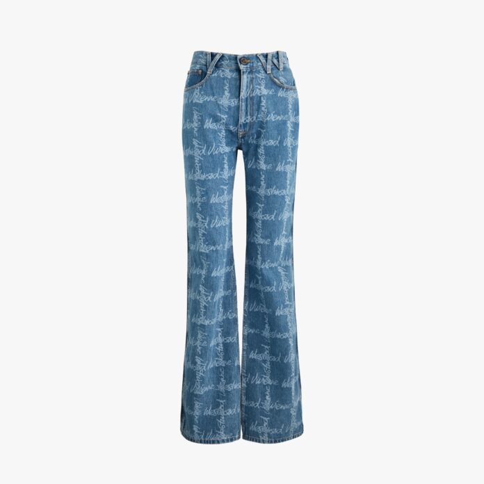 Vivienne Westwood Ray monogrammed flared jeans