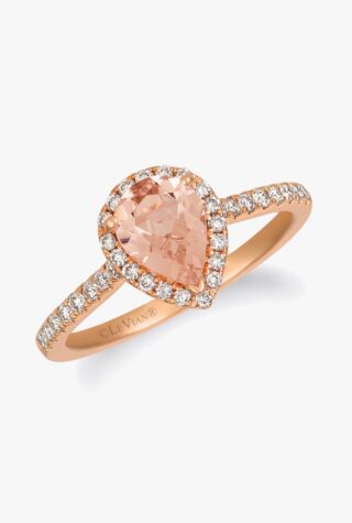 Le Vian morganite and diamond ring