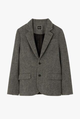with nothing underneath hutton blazer