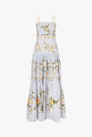 Agua by Agua Bendita Cinefila floral-printed maxi dress