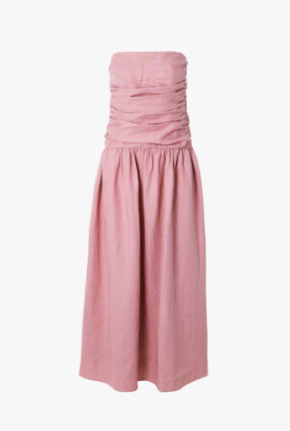 Faithfull Sacha ruched maxi dress