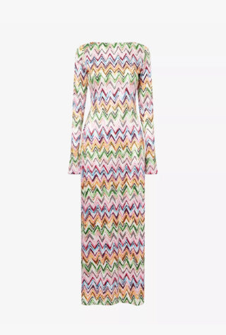 Missoni Chevron Knitted Maxi Dress