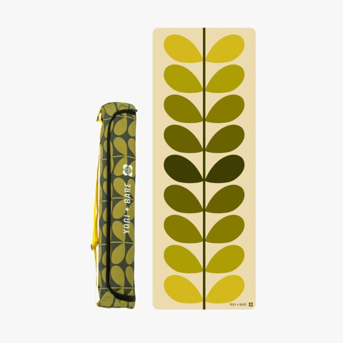 Yogi Bare X Orla Kiely yoga mat