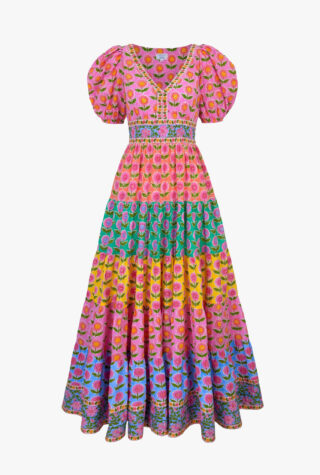Pink City Prints Rainbow Mix Zizi Dress