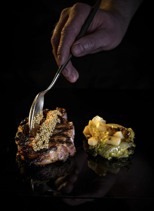 lucky cat pork chop