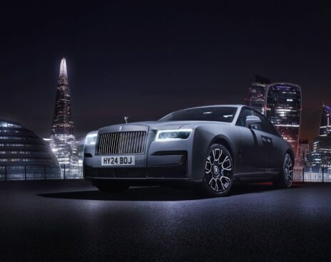 Rolls-Royce Black Badge Ghost London City Lights