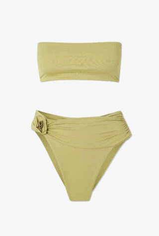 Maygel Coronel Alheli appliquéd bikini