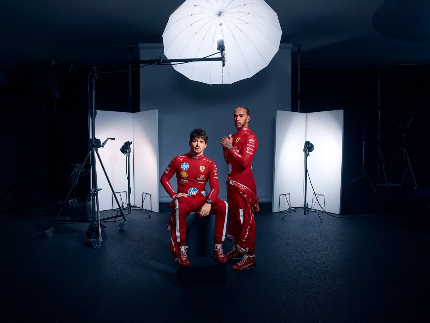 formula 1 watches lewis hamitlon charles leclerc
