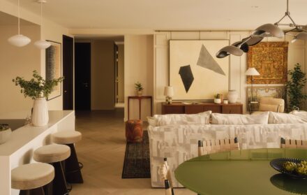 triptych bankside angel o'donnell living room