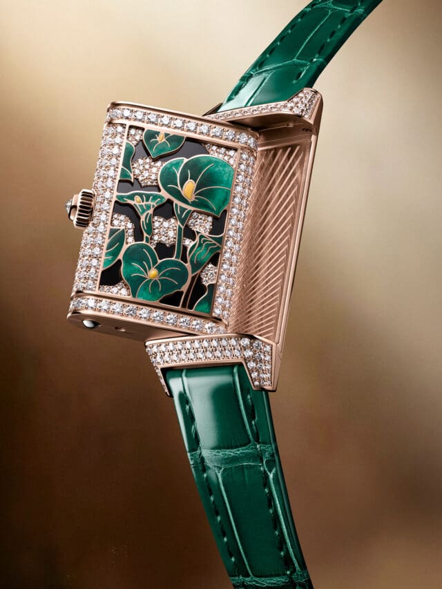 jaeger-lecoultre reverso one precious flowers