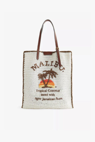 Anya Hindmarch Malibu Raffia Tote Bag