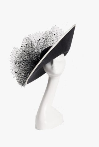 Rachel Trevor-Morgan net-detail hat fascinator