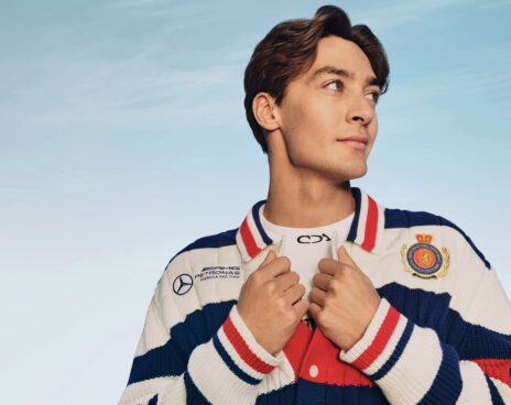 george russell tommy hilfiger formula one fashion