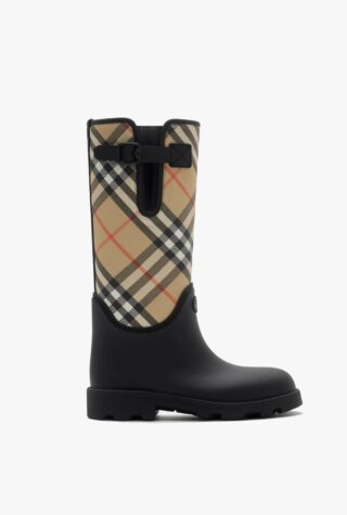 Burberry Rubber Marsh Stamp high boots​