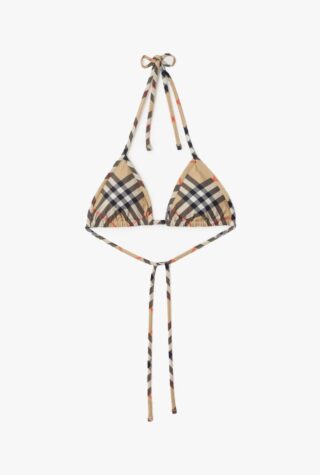 Check Bikini Top