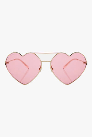 Gucci Heart-shaped sunglasses