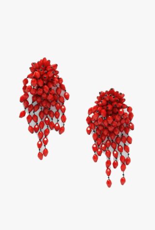 Isabel Marant Silver-tone beaded earrings