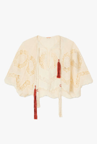 Johanna Ortiz Sun Tides tasseled top