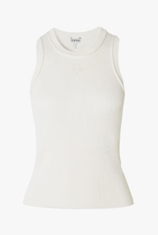 Loewe Anagram ribbed tank