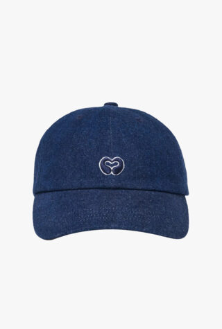 Maje denim baseball cap