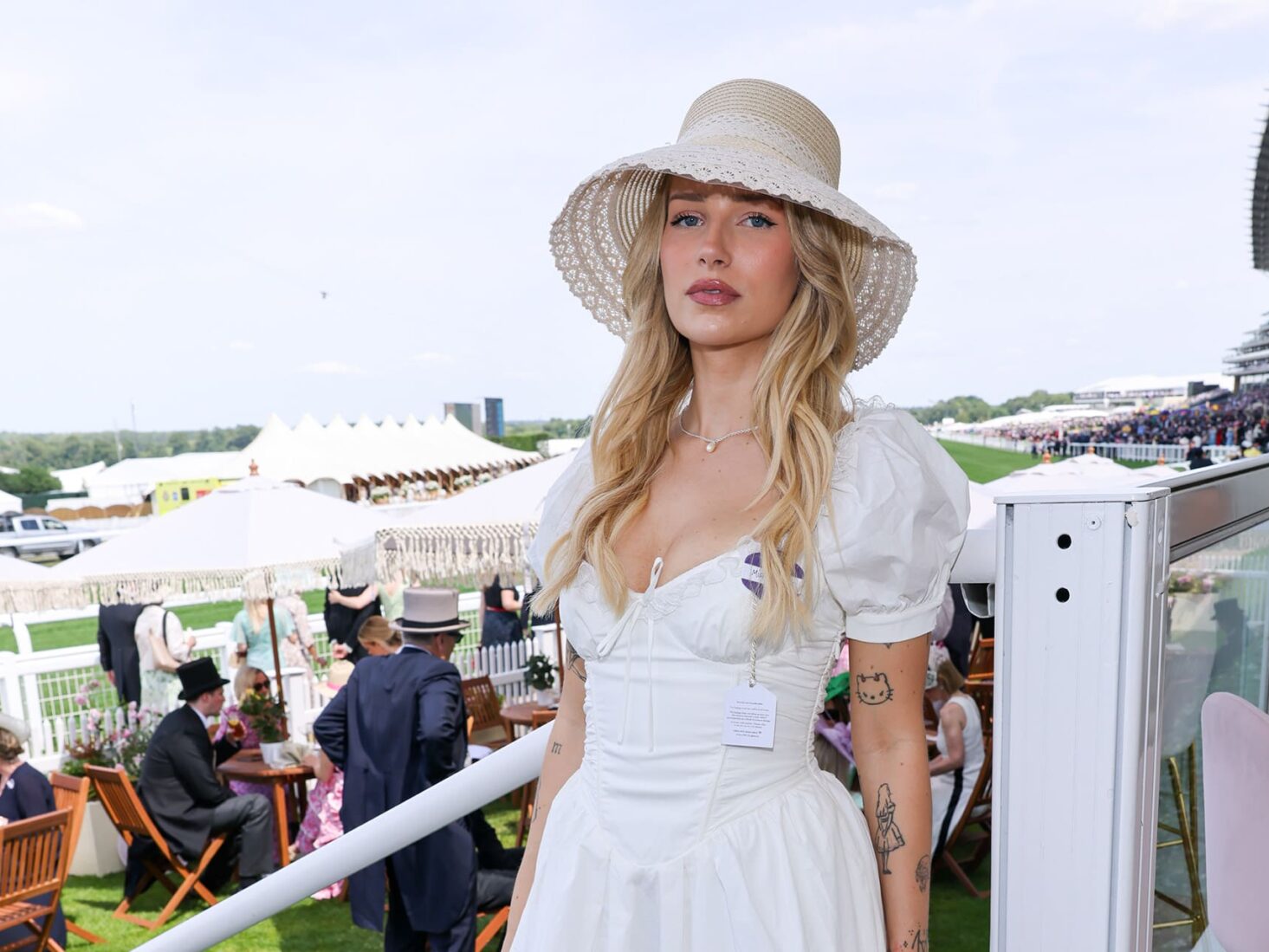 royal ascot 2025 celebrities lottie moss