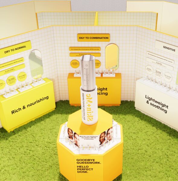 skin + me london pop-up