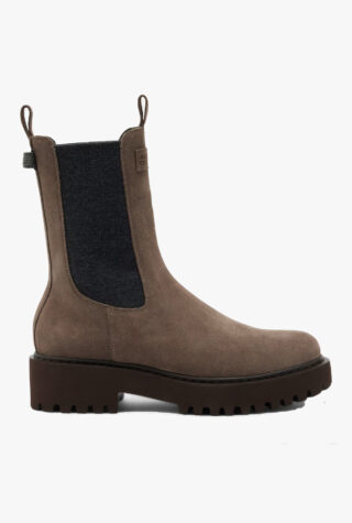 Brunello Cucinelli Monili suede Chelsea boots