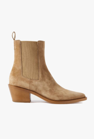 Gianvito Rossi Wylie 45 suede Chelsea boots