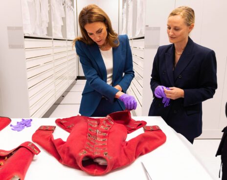 The Princess of Wales at V&A East storehouse