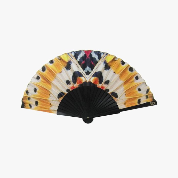Khu Khu Mighty Monarch hand fan