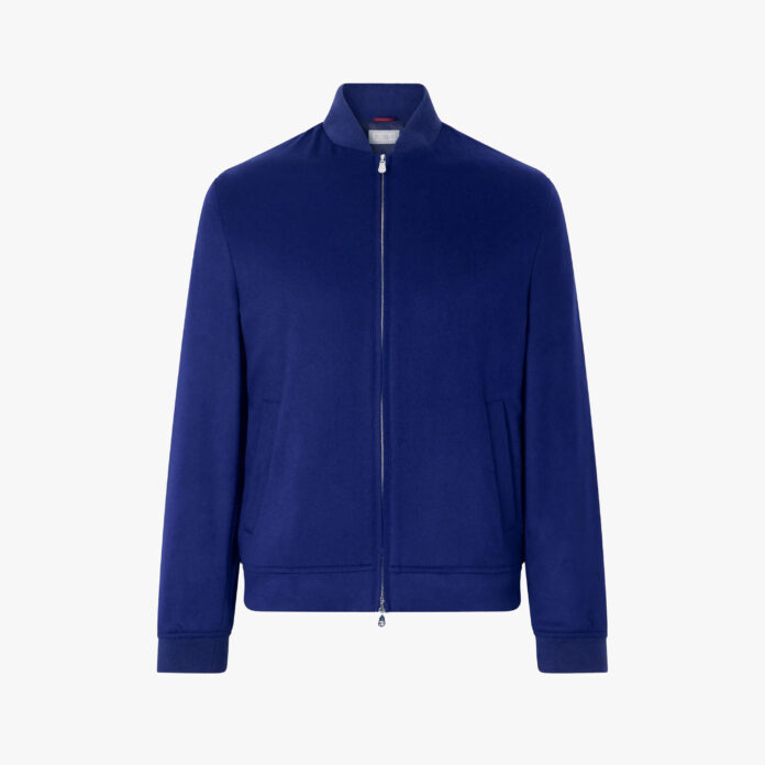 Brunello Cucinelli Cashmere Bomber Jacket