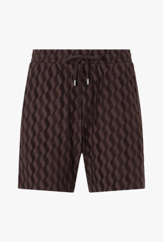 Frescobol Carioca Augusto Jacquard Terry Shorts