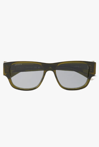 Square-Frame Acetate Sunglasses